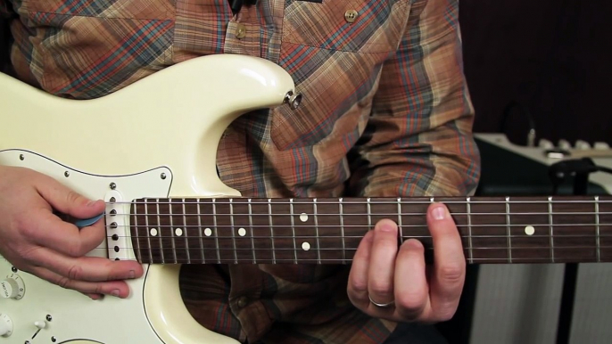 Eric Clapton - Cocaine - jj cale - Blues - Rock - Guitar Lessons - Tutorial - Fender Strat