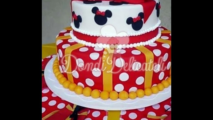 Bolos decorados Minnie para festa infantil