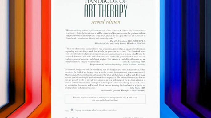 Handbook of Art Therapy Second Edition Download Free Books