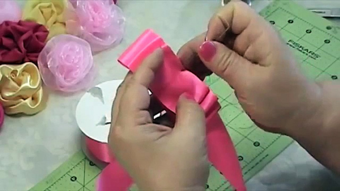 DIY Make Hair Bow, Ribbon bow, Bow Tie, Tutorial 1, DIY