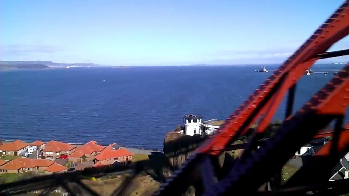 Crossing the Forth Rail Bridge