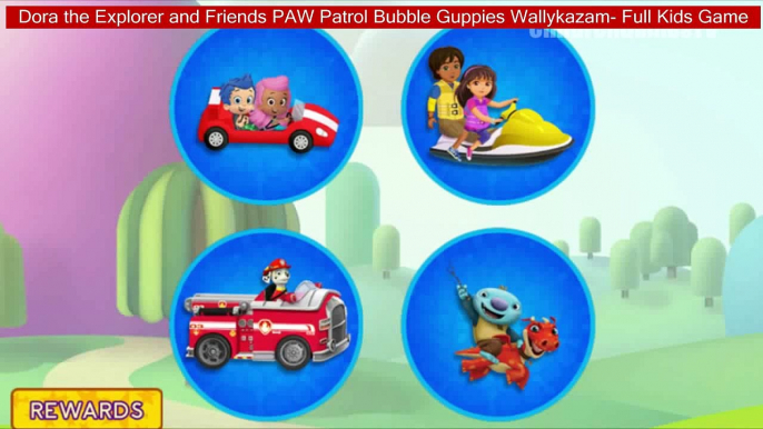 Dora the Explorer and Friends PAW Patrol Bubble Guppies Wallykazam- Full Kids Game dora, dora the