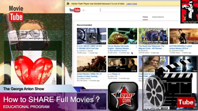 [edu]s1e2 Share Full Movies on YouTube The George Anton Show