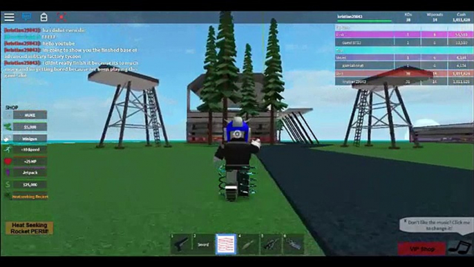 Roblox advance military tycoon full base tour