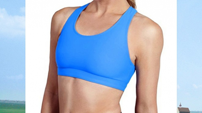 Sportjock Women's Action Sports Supplex Bra Caribbean Blue Small