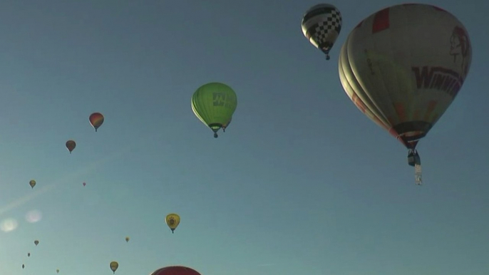Europe's largest hot air balloon festival takes off