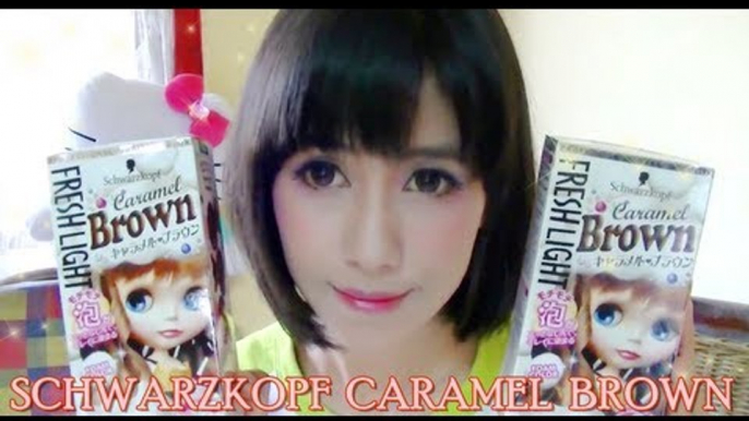 (Hair Journey) Brown Dolly Hair (Schwarzkopf Caramel Brown review)