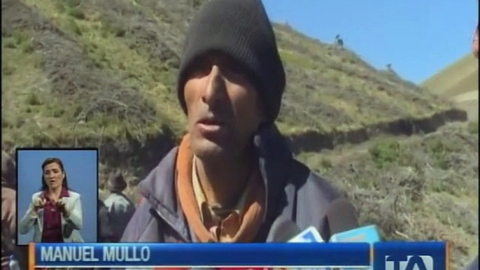 Chimborazo es escenario de varios incendios forestales