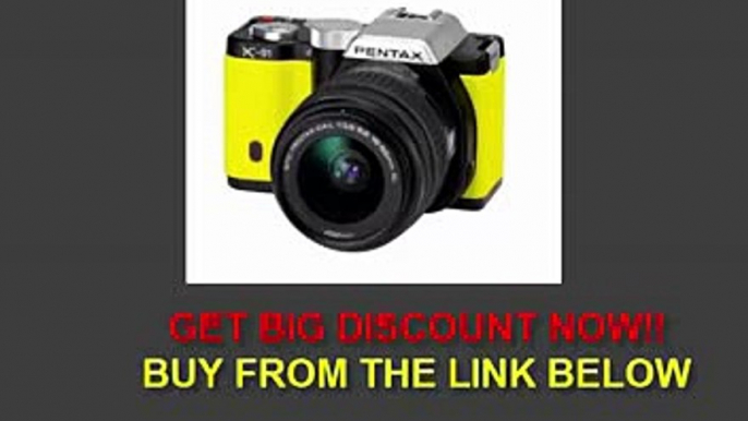 BEST PRICE Pentax K-01 16MP APS-C CMOS Compact System Camera with 18-55mm Lens (Yellow) | micro digital camera | digital camera best price | used camera lenses