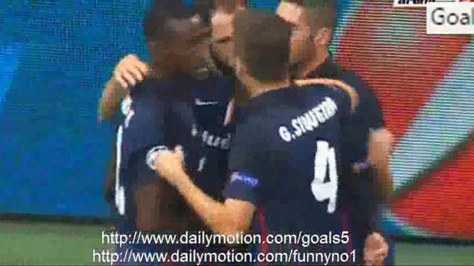 Galatasaray 0 - 2 Atletico Madrid All Goals and Highlights Champions League 15-9-2015