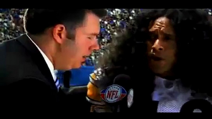 Troy Polamalu Interview Turns Into Troy Polamalu Hair Care Tips