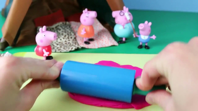 Peppa Pig Play Doh Игрушки СВИНКА ПЕППА. ДОМИК свинки Пеппы видео. Peppa pig