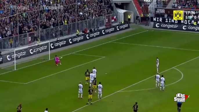 Adnan Januzaj First Goal for Borussia Dortmund vs St. Pauli in Friendly Match 08_09_2015 HD