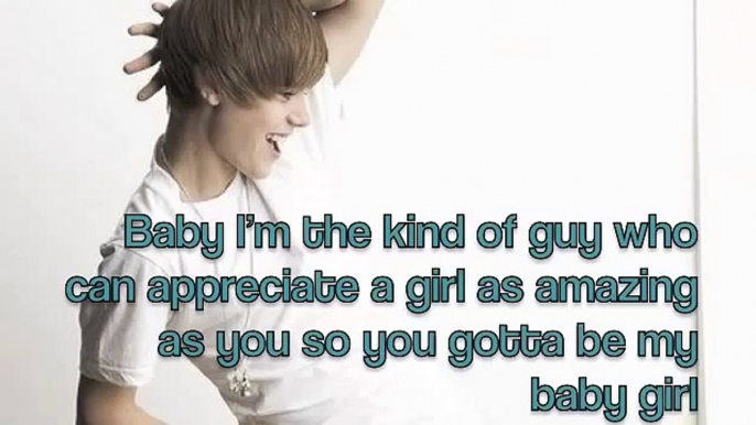 Justin Bieber Pick Me With lyrics on screen