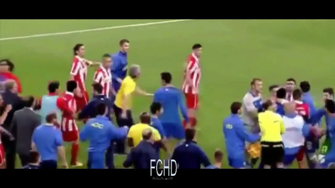 Best Football Fights, Brawls, and Angry Moments 2015 - ft. Ronaldo, Neymar, Messi HD