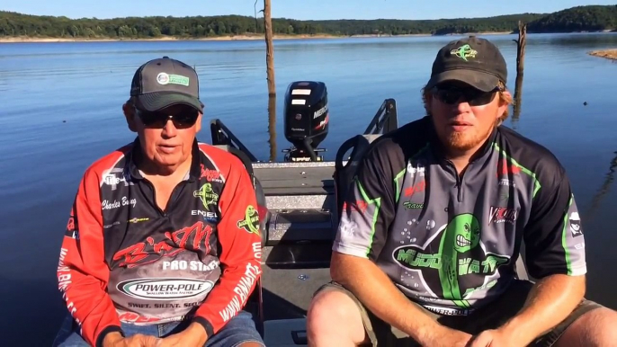 Crappie fishing at Truman Lake