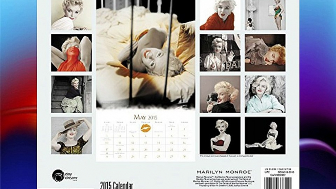 Marilyn Monroe Wall Calendar (2015) FREE DOWNLOAD BOOK