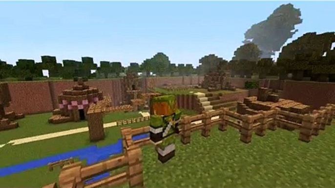 Minecraft : Foret Kokiri, Arbre Mojo, Bois Perdus / Kokiri Forest, Deku Tree, Lost Woods