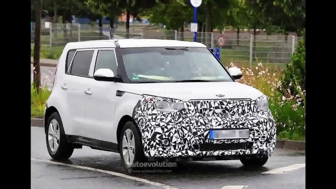 New Kia Soul EV (Electronic Vehicle) Spýshots