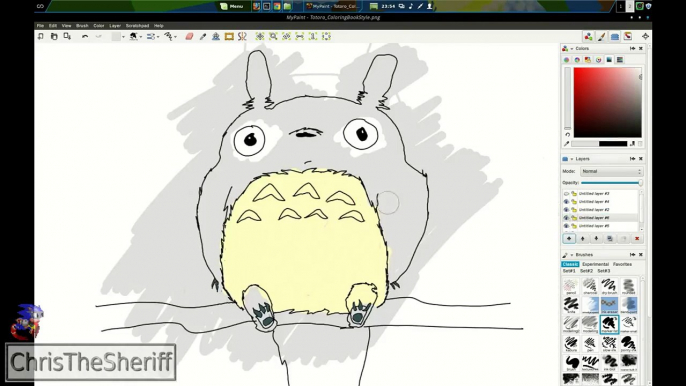 Mister Totoro's Neighborhood SpeedDraw