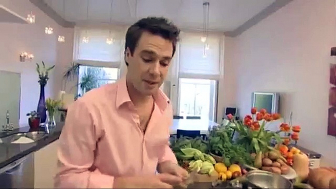 Richard McGeown cooking for the National Trust- Baked Goats Cheese Tartlet