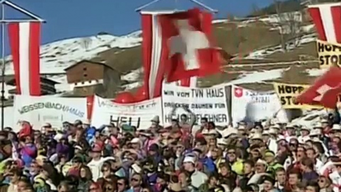 Franz Heinzer downhill gold (WCS Saalbach 1991)