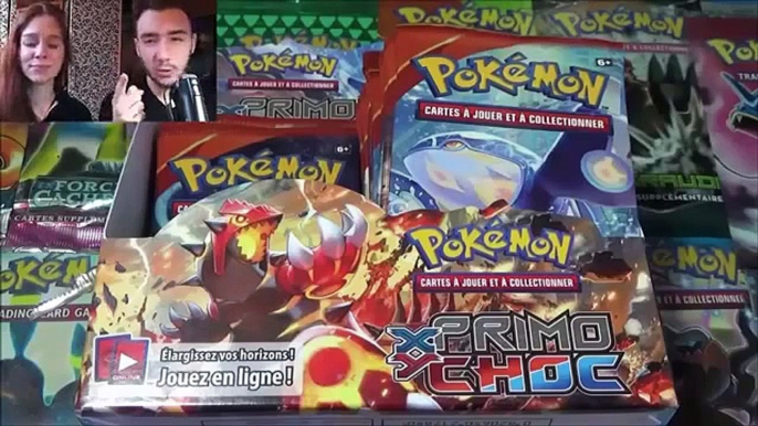 Ouverture d'un Display Pokemon XY 5 Primo Choc FR #2 FULL ART INVASION ! Ft MissJirachi