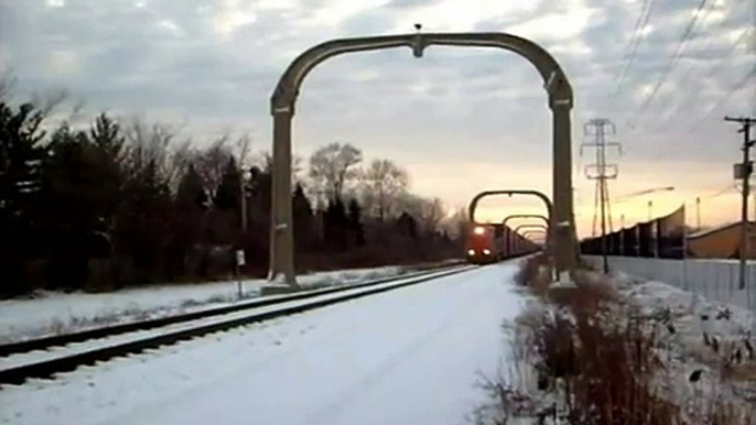 Grand Trunk Western (Freight Train), 01-04-2008 #2