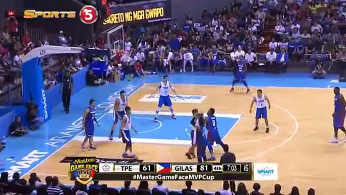 GIlas Pilipinas vs. Chinese Taipei 4th Quarter MVP CUP 2015-