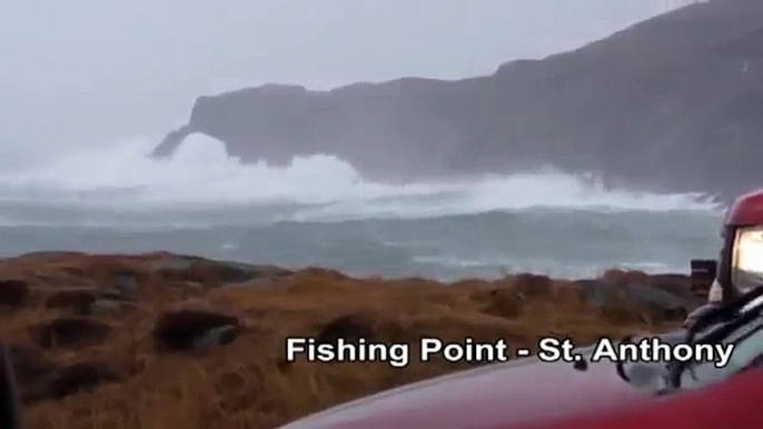 ship in storm indian ocean Storm Waves St Anthony NL