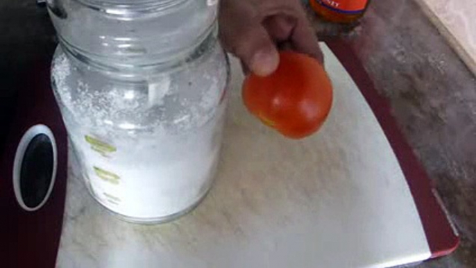 Tomato Scrub- to remove acne,pimple,black marks-Fresh&glowing skin naturally