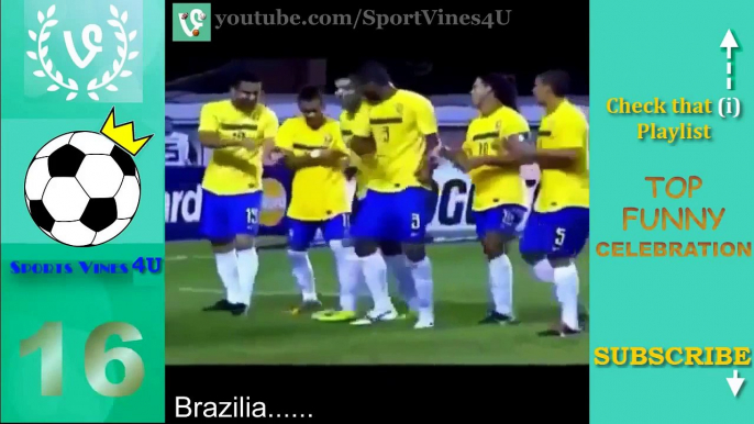 Top Funny Football Goal Celebrations || Best Funny Celebrations in Soccer vines compilatio