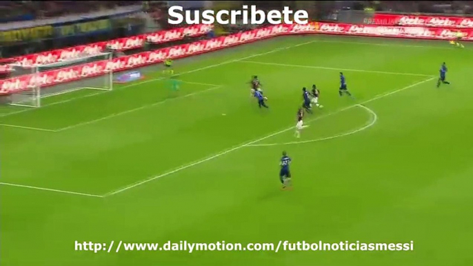 Inter vs AC Milan 1-0 All Goals and Highlights - Serie A 13-09-2015