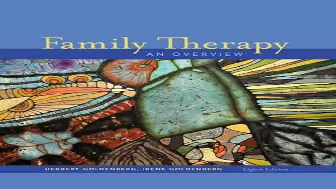 Family Therapy An Overview