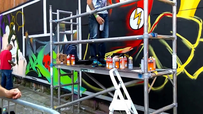 Upfest 2015 Bristol video with original sound.