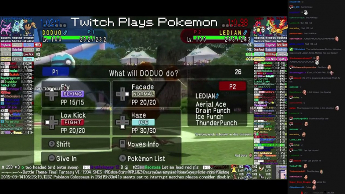 Twitch Plays Pokémon Battle Revolution - Match #23712