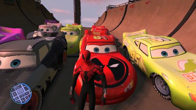 Disney Cars Pixar Spiderman Nursery Rhymes & Lightning McQueen Spiderman (Inc wincy Spiderman)