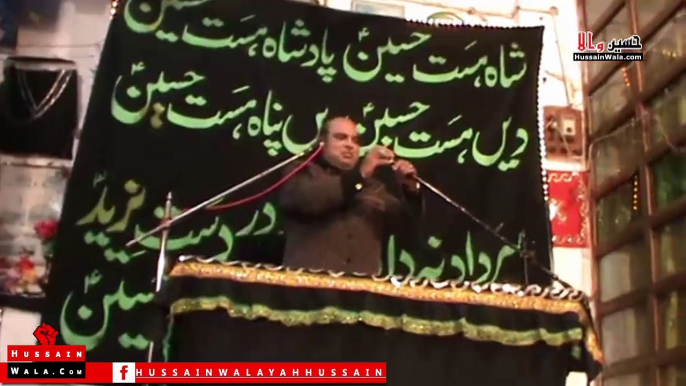 Shahadat Hazrat Ali Asghar as ibn Imam Hussain as in majlis at Imambargah Qasr Abbas