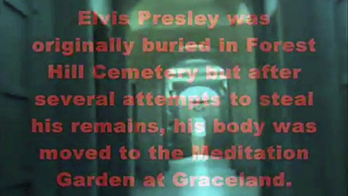 Forest Hill ~ ELVIS PRESLEY'S EMPTY GRAVE  (Part 2 - Memphis Cemetery Tours)