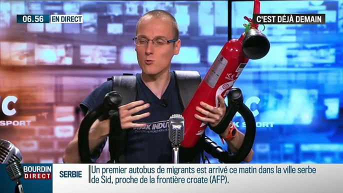 La chronique d'Anthony Morel: Focus sur l'exosquelette, une structure mécanique qui décuple la force de son porteur - 16/09