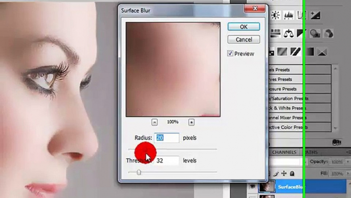 High-End Facial Retouching Video Tutorial