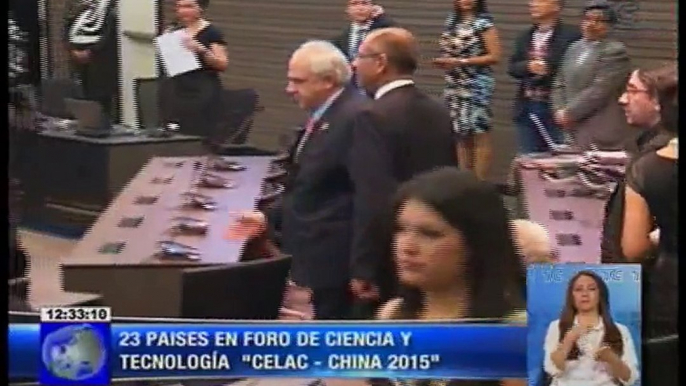 23 países en foro de Ciencia y Tecnología “Celac - China 2015”