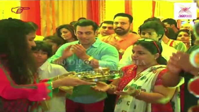 Bollywood star Salman Khan and his family, known for celebrating big celebration of Ganesh Chaturthi