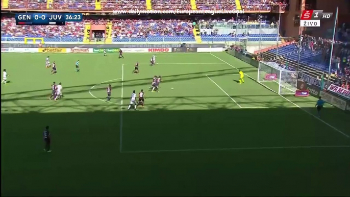 Genoa 0-2 Juventus ALL Goals and Highlights Serie A 20.09.2015