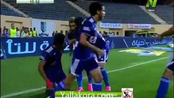 اهداف مباراة الزمالك والاهلي 2-0 -هدف باسم مرسي (21-9-2015) كأس مصر 2015 HD