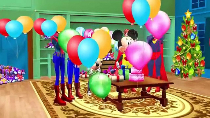 Mickey Mouse Cartoons Birthday Song for your child's birthday party