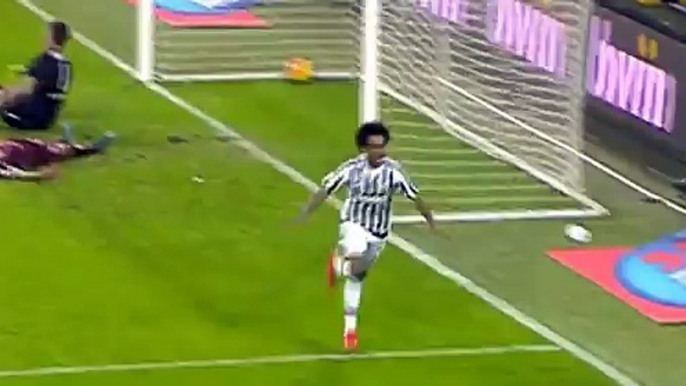 Juan Cuadrado Goal - Juventus 2 - 1 Torino - Serie A - 31/10/2015