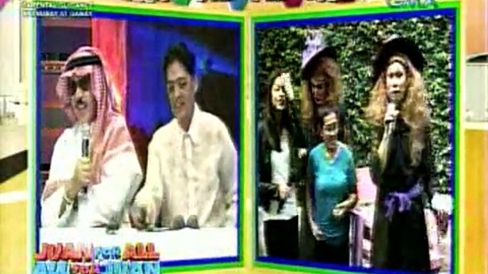 EAT BULAGA - October 31, 2015 - JUAN FOR ALL ALL FOR ONE -  YAYA DUB MAINE Mendoza