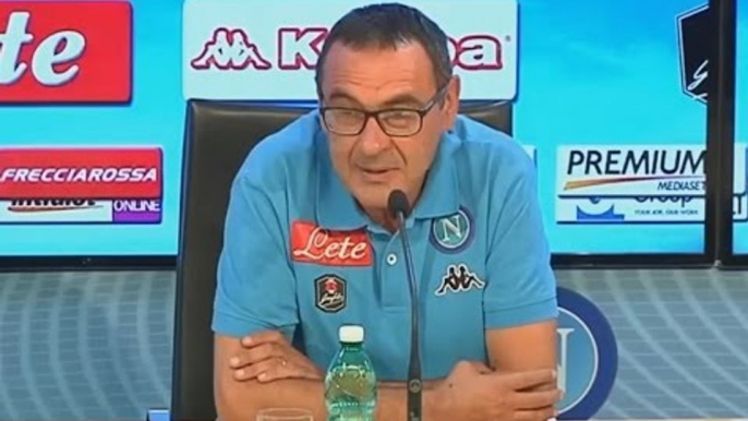 Napoli-Juventus, Sarri alla vigilia: "Non mi importa della classifica" (26.09.15)