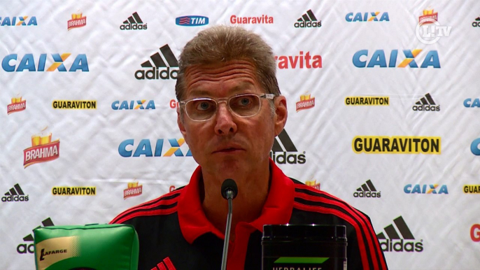 Oswaldo fala em falta de capacidade de reação do Flamengo após gols sofridos